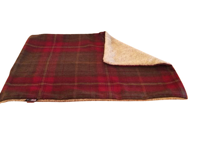 Fleece & Fabric Pattern Comfort Blanket