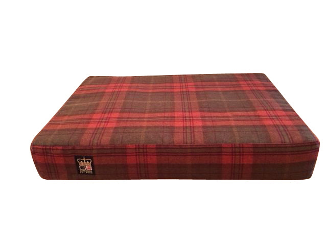 Fabric Pattern Orthopaedic Memory Foam 12.7cm Slab Mattress Bed (Handmade in UK)