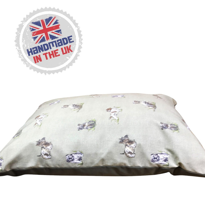 Country Dogs Cushion 90cm x 60cm (One Size Only)