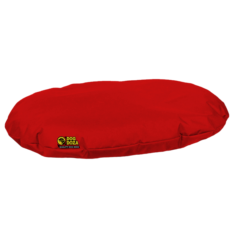 Waterproof Oval Fibre Filled Cushion Bed (Handmade in UK)