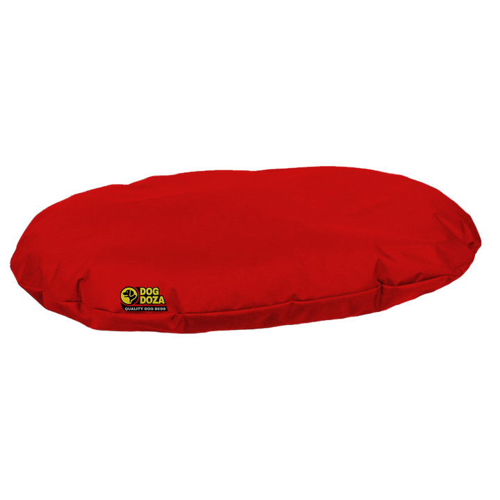 Waterproof Oval Fibre Filled Cushion Bed (Handmade in UK)